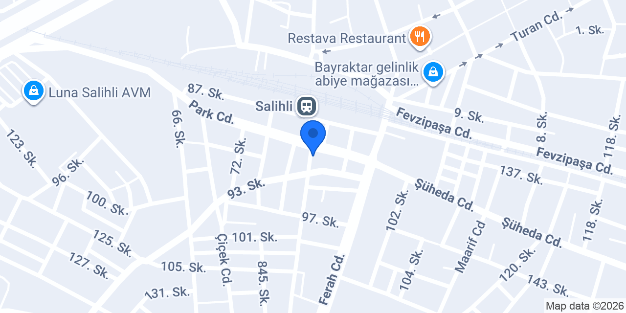 Salihli Nirvana Organizasyon konumu