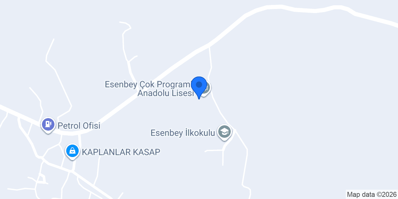Esenbey Çok Programlı Anadolu Lisesi konumu