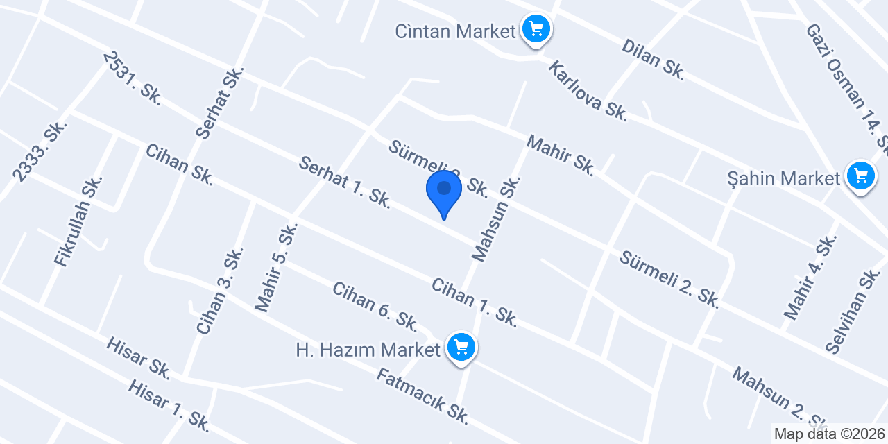 FERHAT GIDA MISIR SAN TİC LTD ŞTİ konumu
