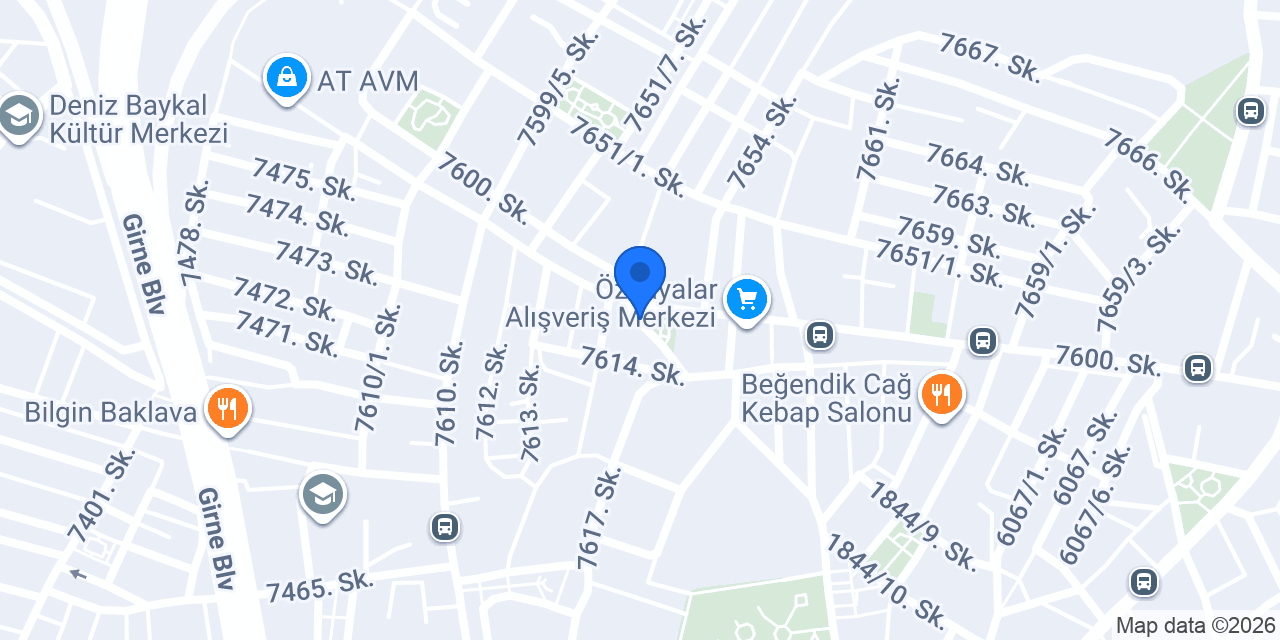 Palandöken pide kebap&çorba salonu konumu
