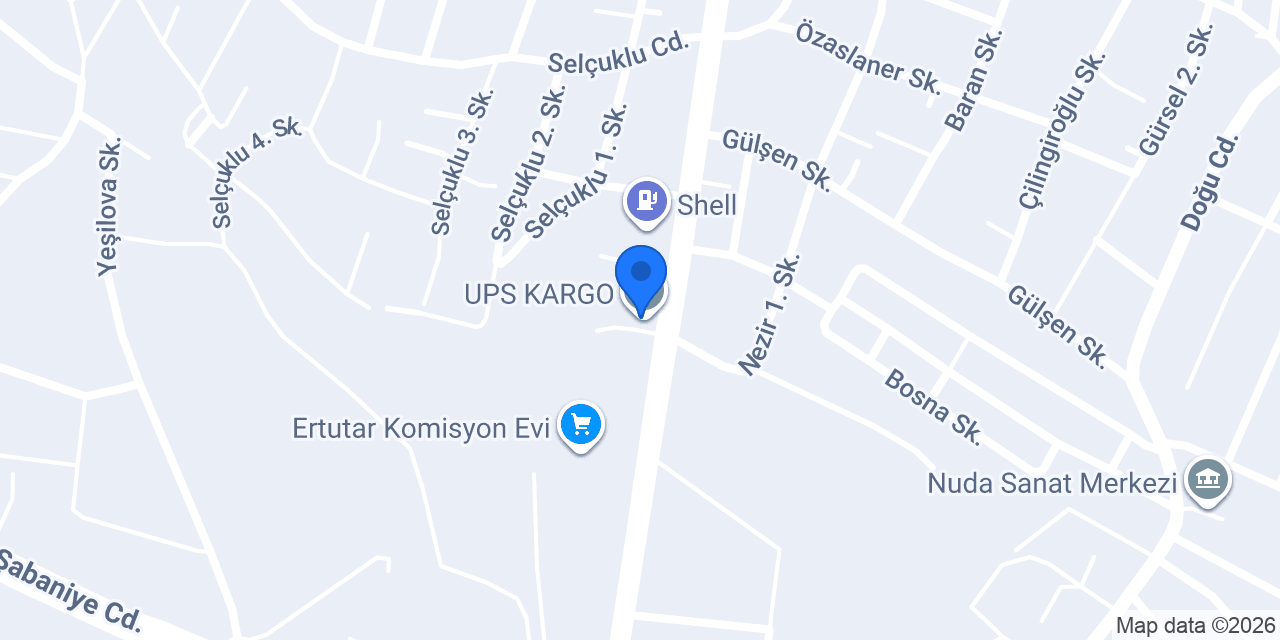 UPS KARGO konumu