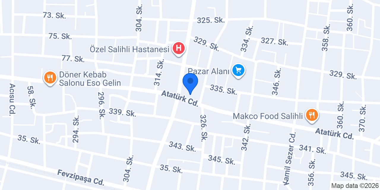 Çagatay Köfteci konumu