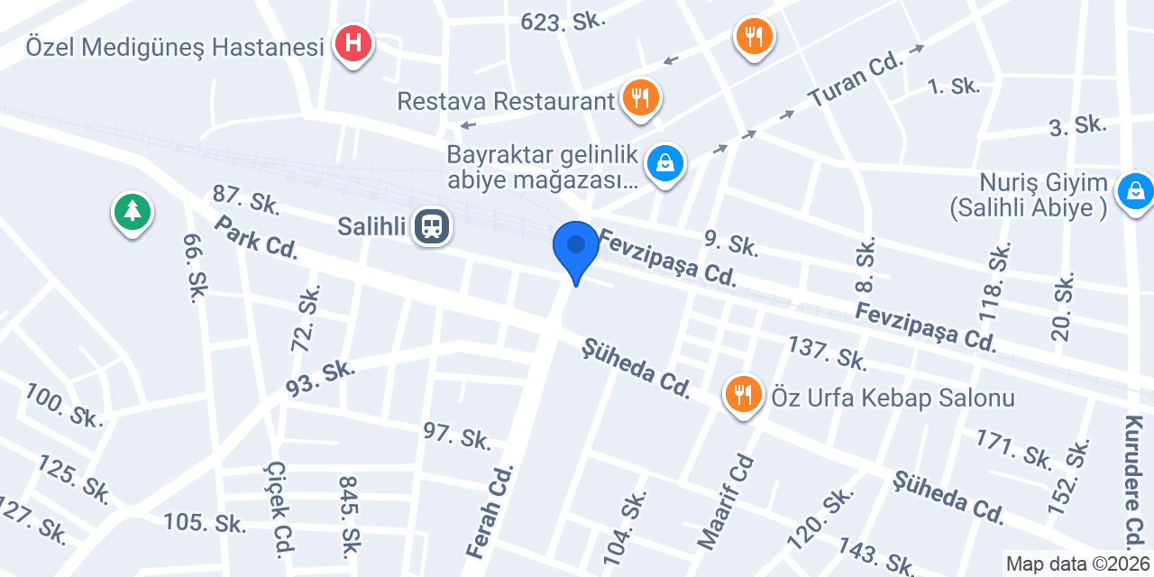Köfteci Özkan konumu