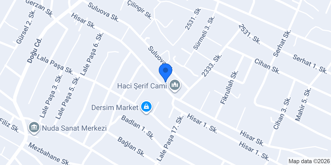 Van Çözüm Tesisat konumu