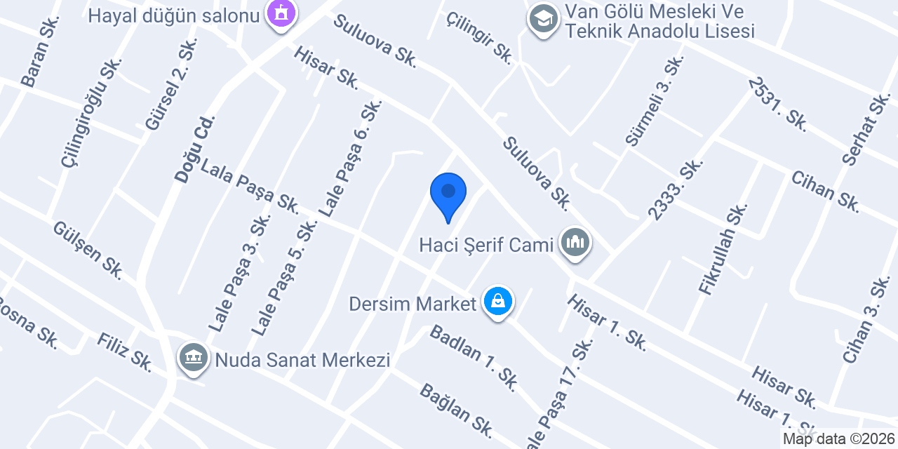 Pusat Ldt. şti. konumu