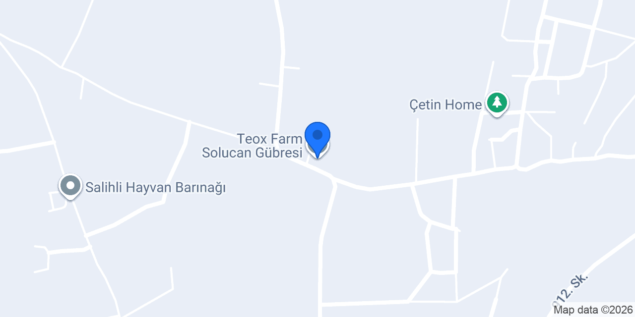 Teox Farm Solucan Gübresi konumu