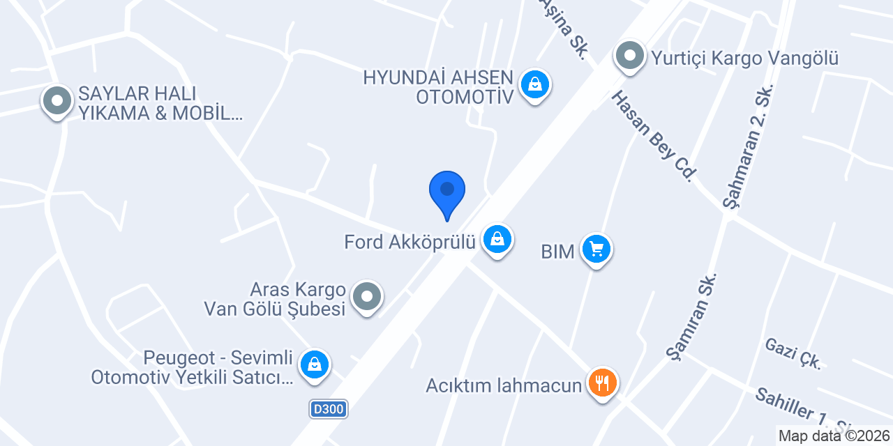 Lastiğim - Kaplan Oto Lastik konumu