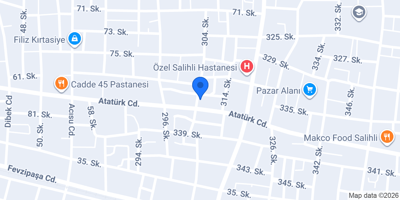 Domino's Pizza Salihli konumu
