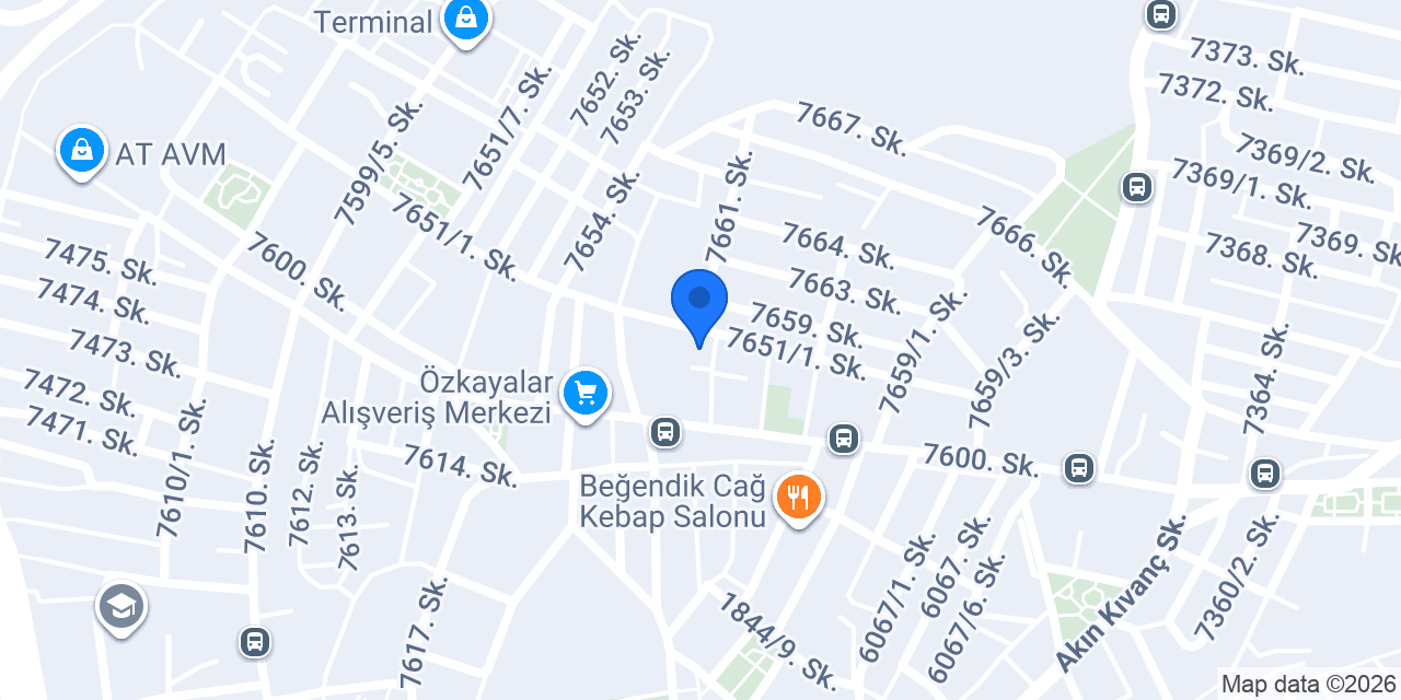 Seferoğlu Mobil Asansör konumu