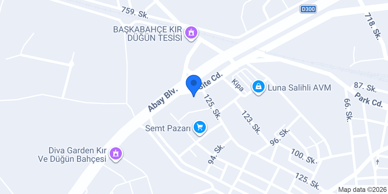 Kelebek Mobilya - Salihli konumu