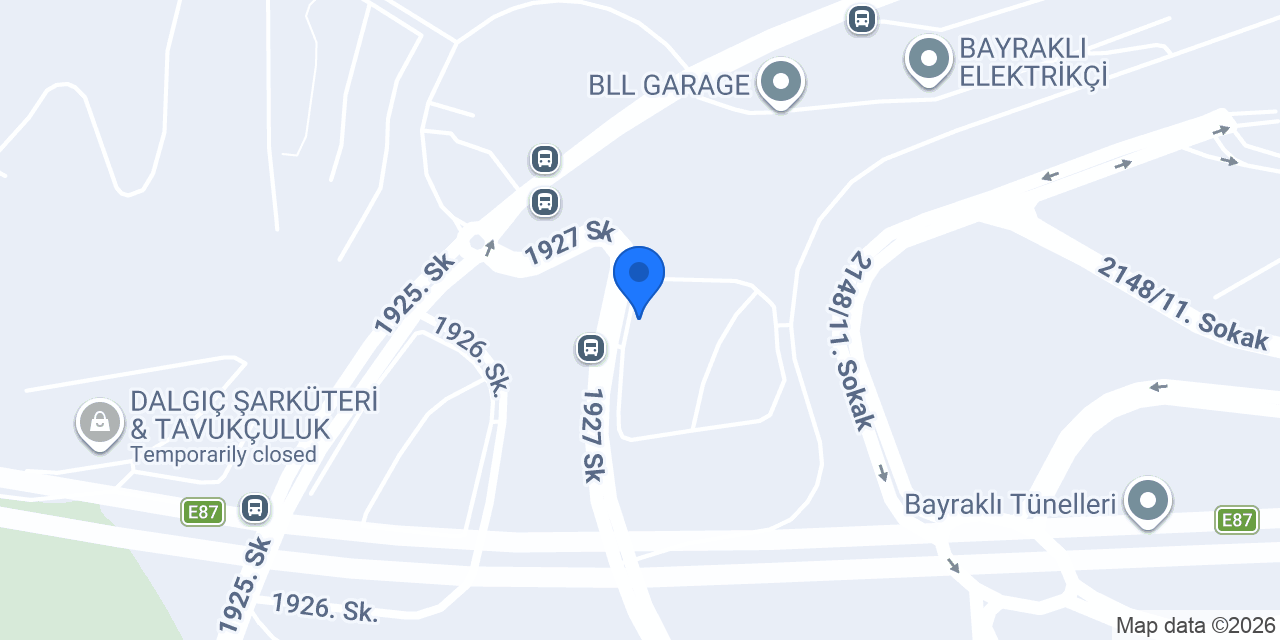Mascote Veteriner Bayraklı konumu
