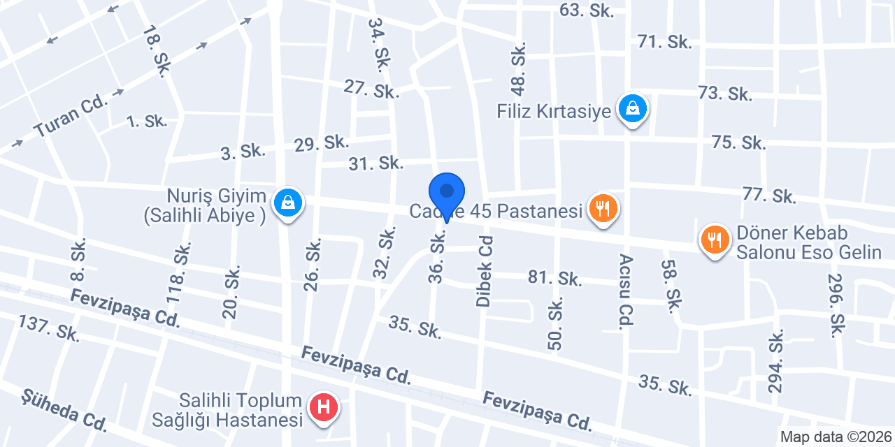 Cadde Tekel konumu