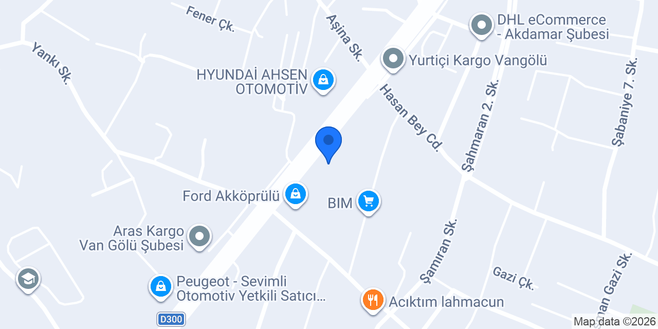 AVNEŞ OTOMOTİV konumu