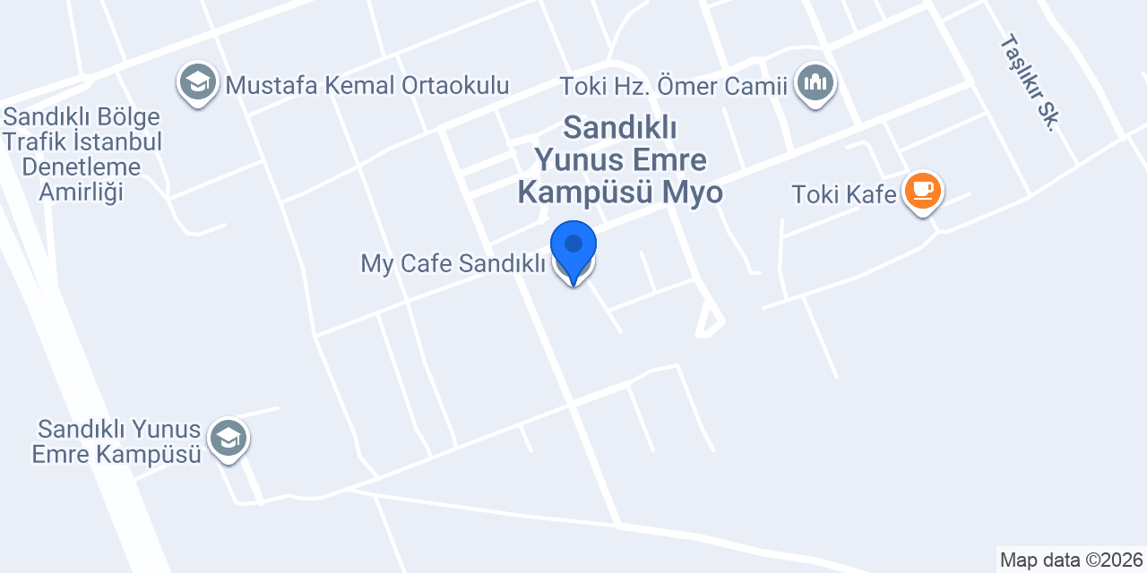 My Cafe Sandıklı konumu