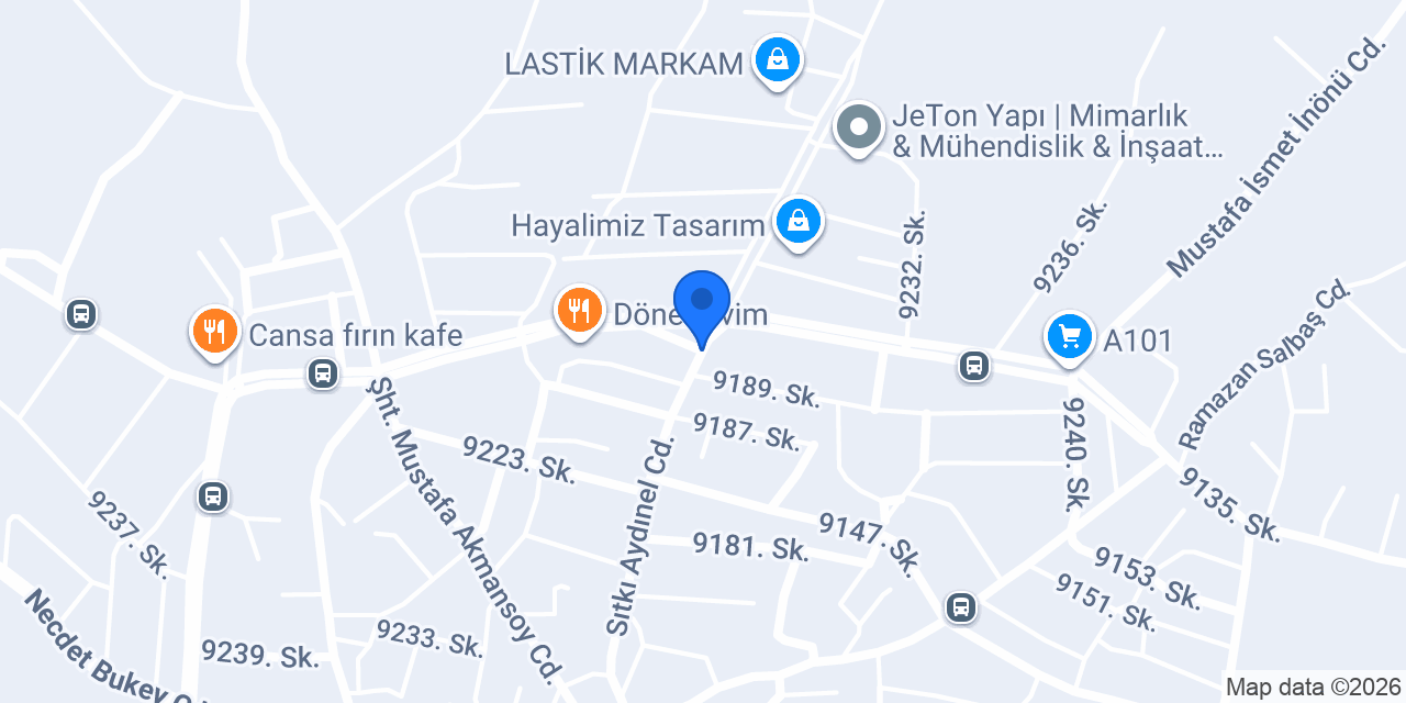 Ulucak Taksi konumu
