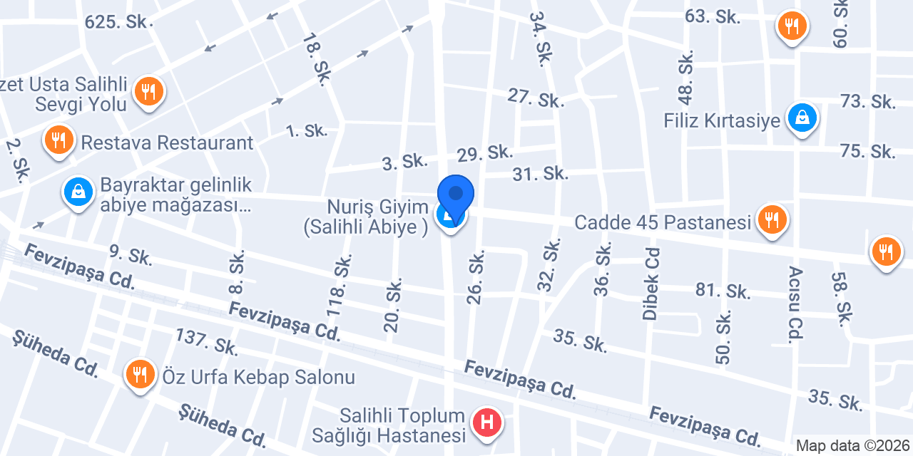 Beyza Ortopedik konumu