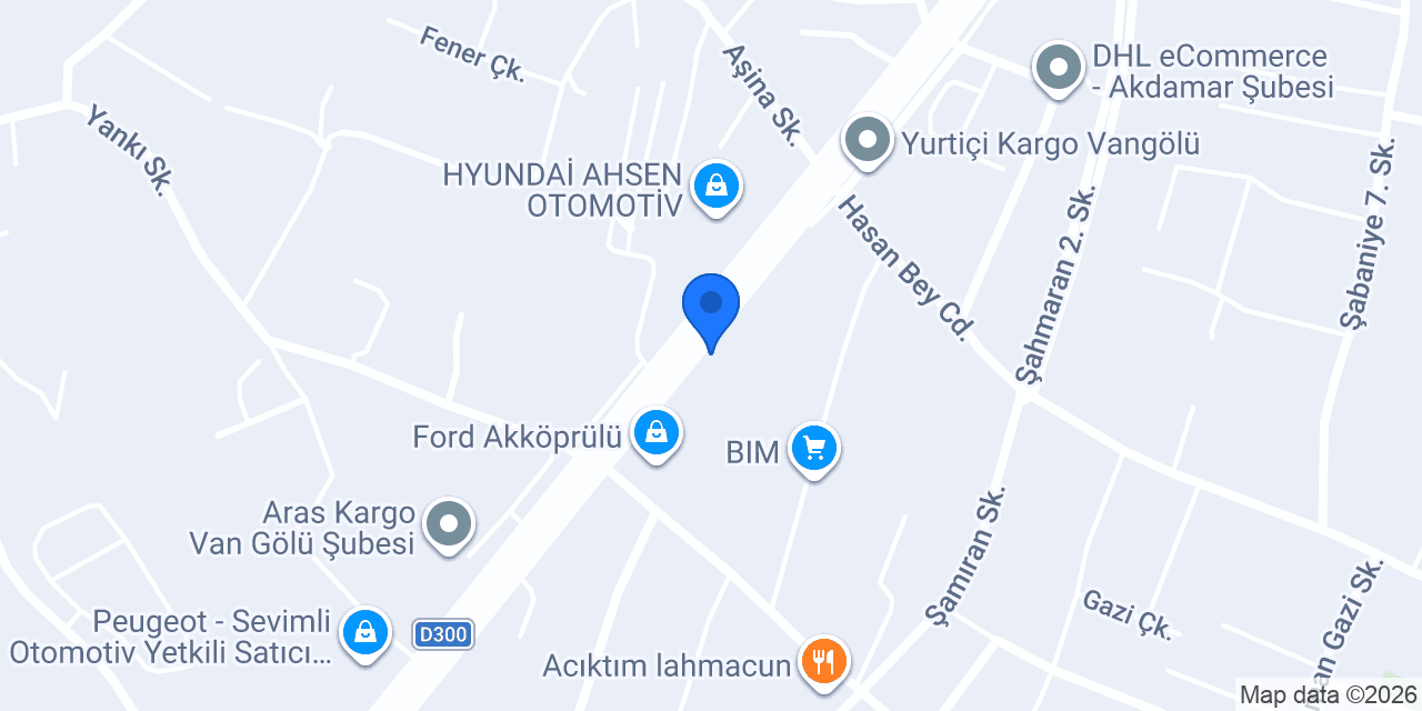 ÇINARHAN MOTORLU ARAÇLAR A.Ş. ŞUBE 4 konumu