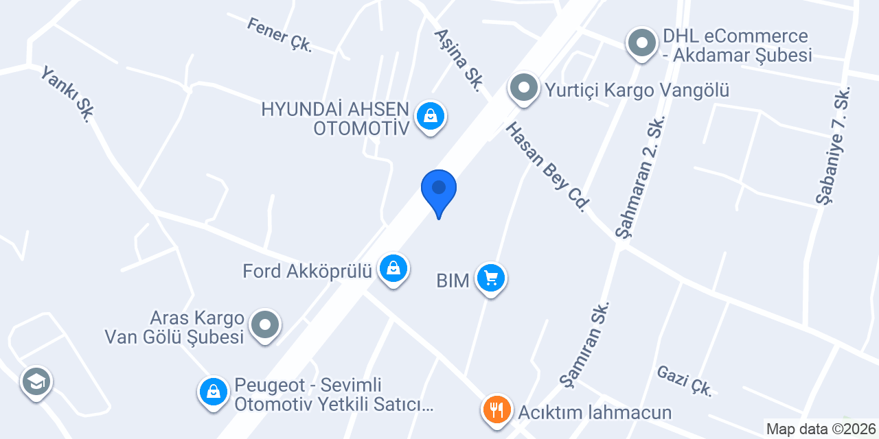 BAVER AUTO konumu