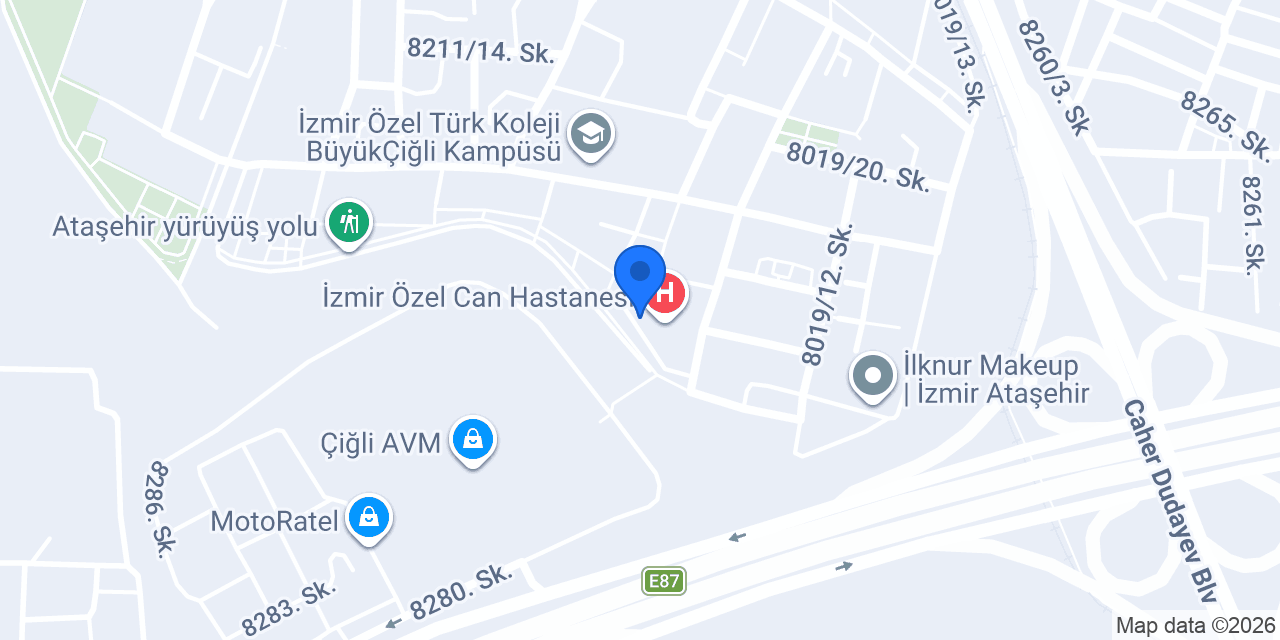 Op.Dr.Cüneyt Çiftdoğan konumu