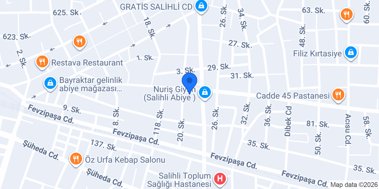 buket mefruşat konumu
