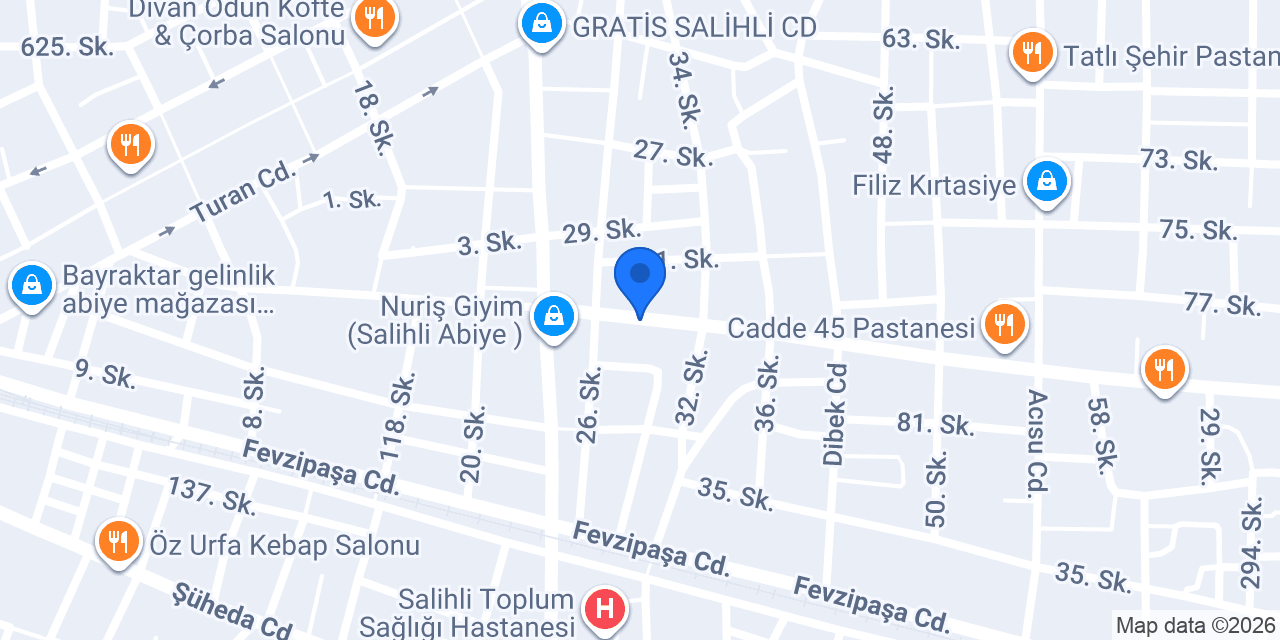 BUTİK HATTİCE konumu