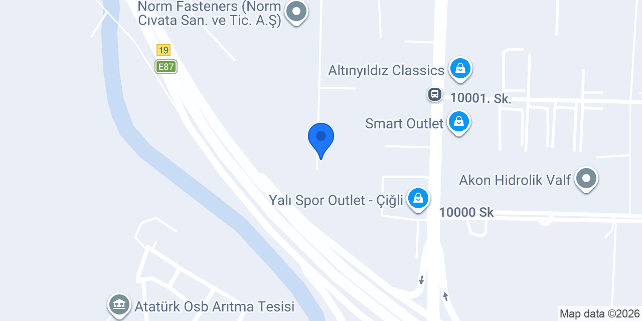 Cemdağ Aydınlatma San. Ve Tic. A.Ş. konumu