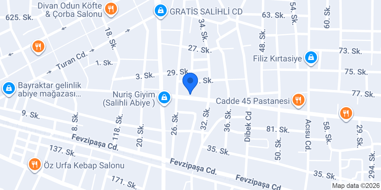 Arçelik Şirinev Mağazaları Mobilya konumu