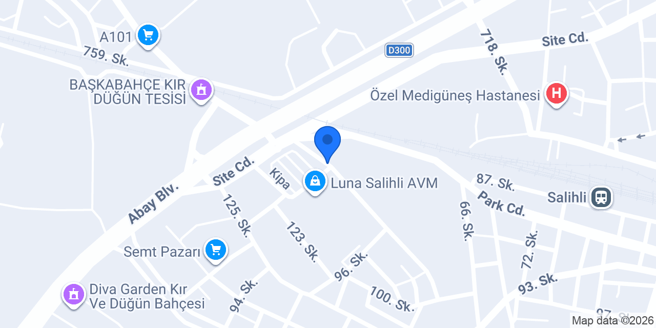 Salihli Site Taksi 7/24 konumu