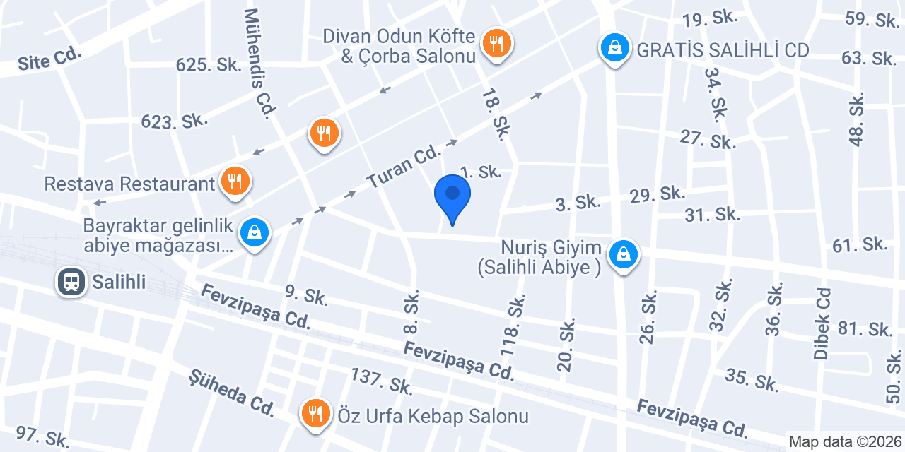 ECF EMLAK konumu