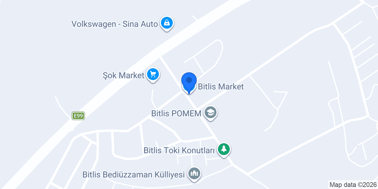 Bitlis Market konumu