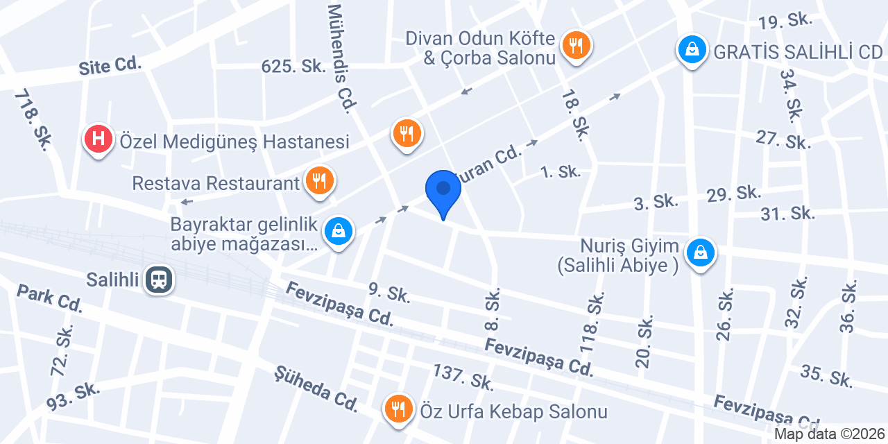 Fuar City mobilya konumu