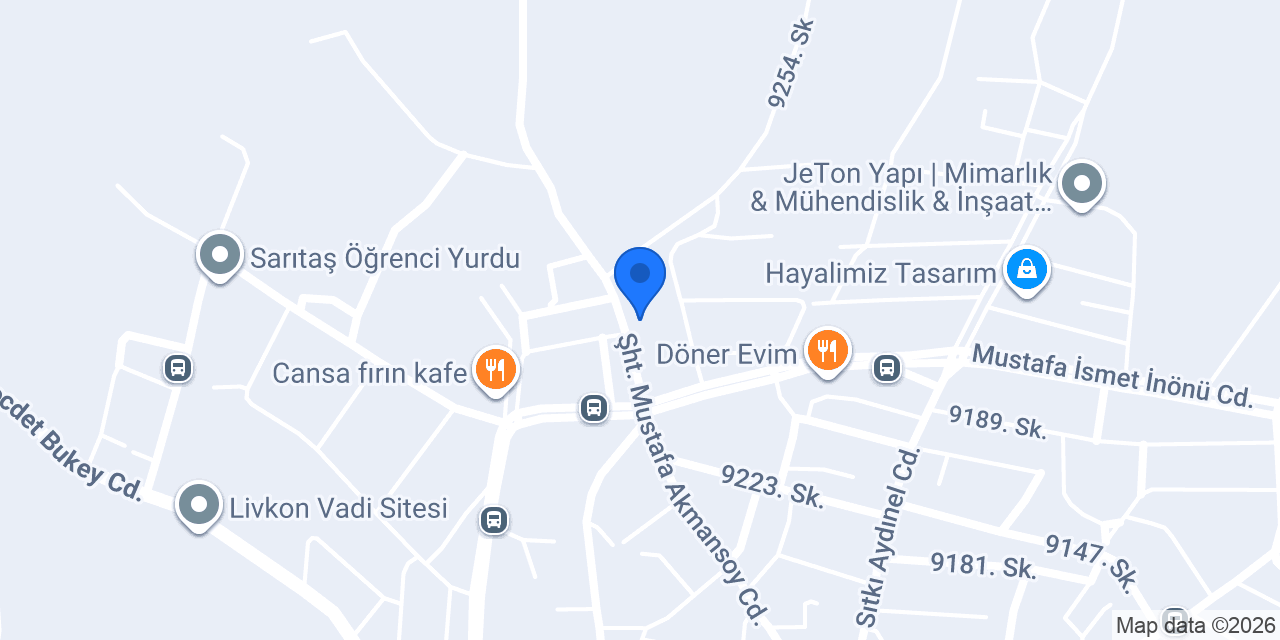 Mercan Hafriyat konumu