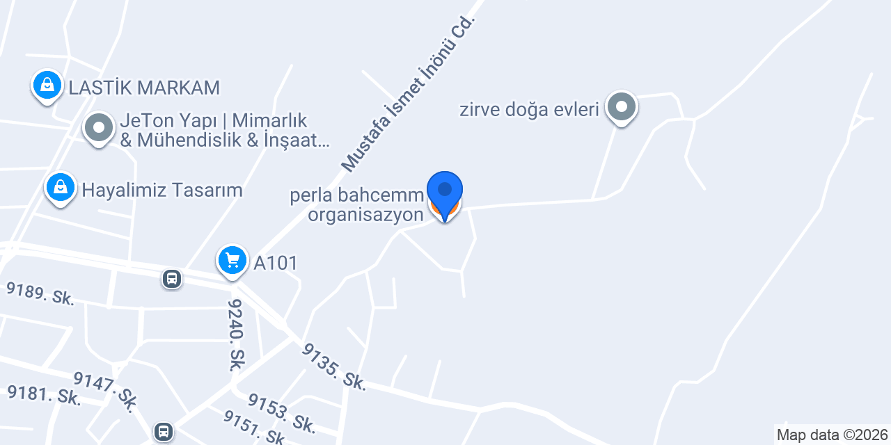 perla bahcemm organisazyon konumu
