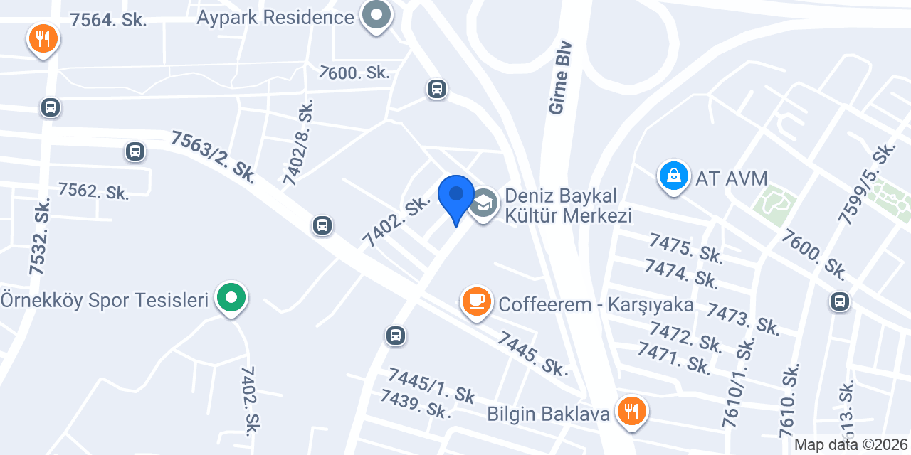 Burfaş Metal konumu