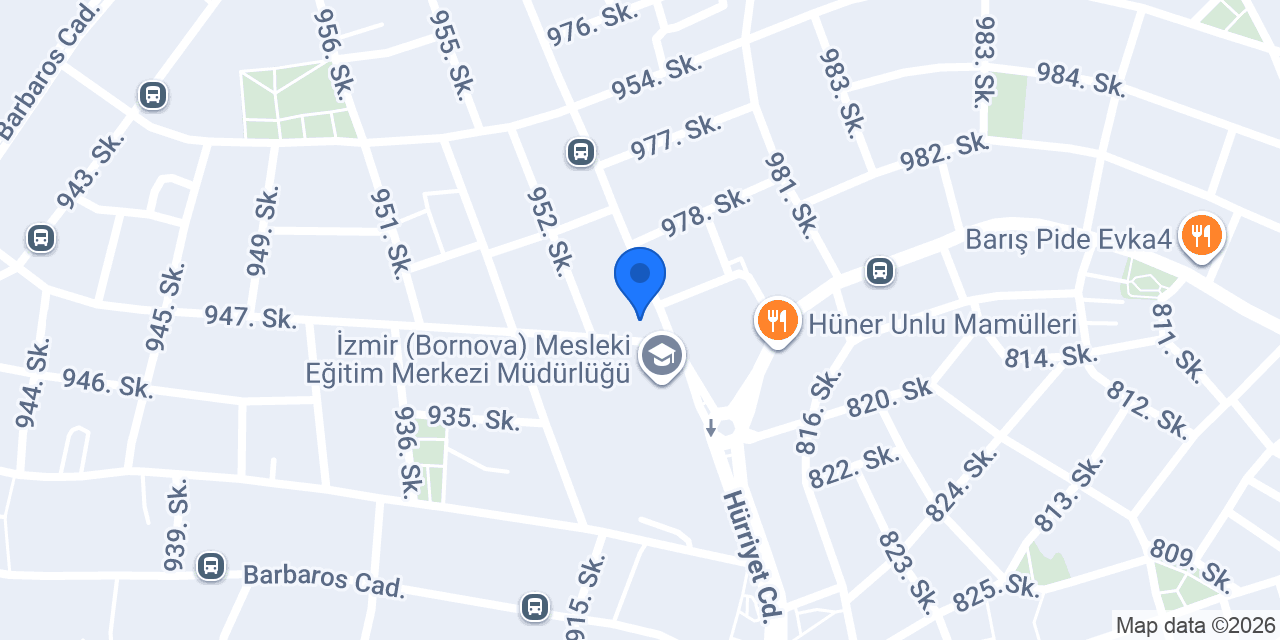 Mavi Akademi Kurs konumu