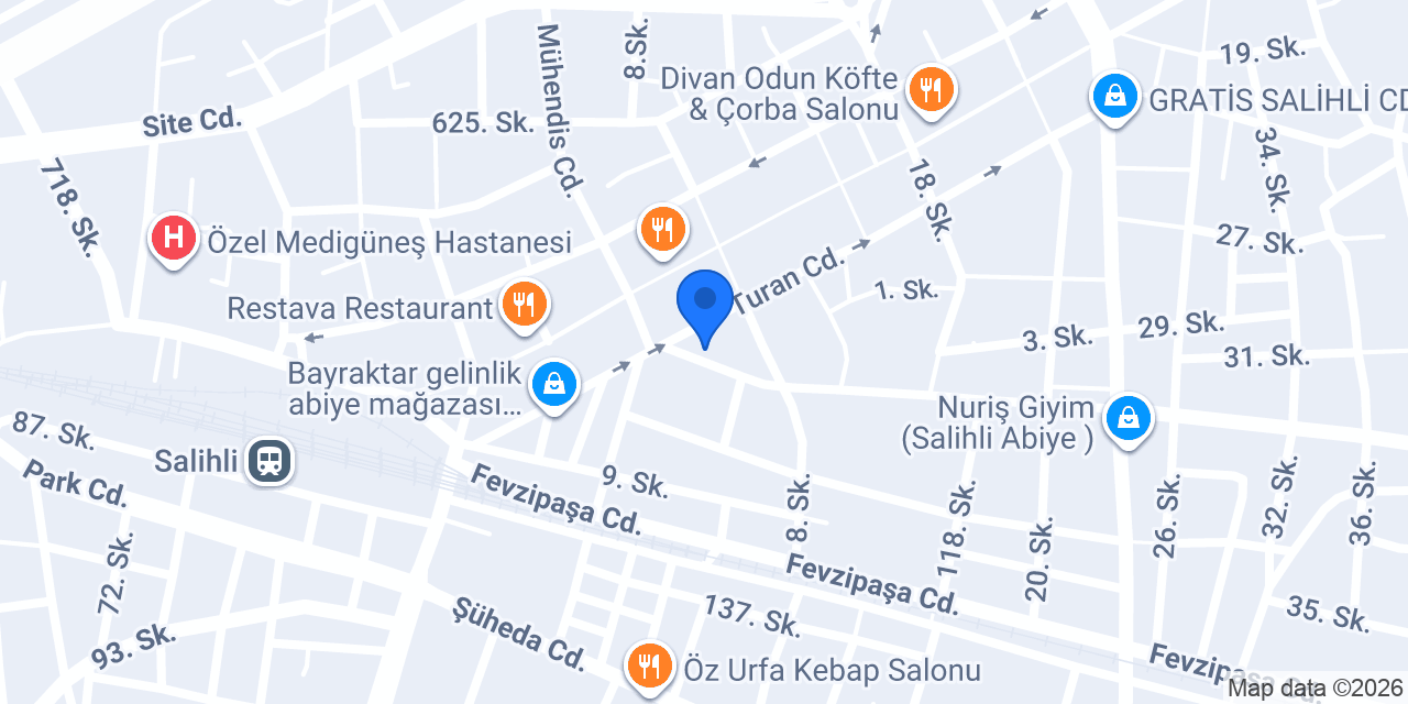 AKÇA MOTOR konumu