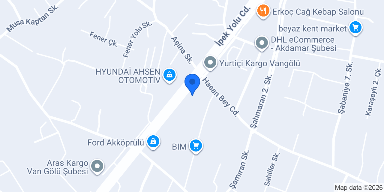 VAN RESA MUTFAK konumu