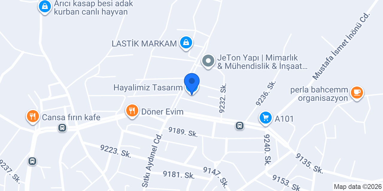 Hayalimiz Tasarım konumu