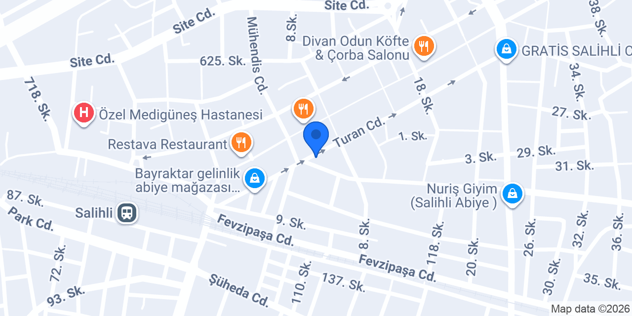 Akan Koç diş kliniği konumu