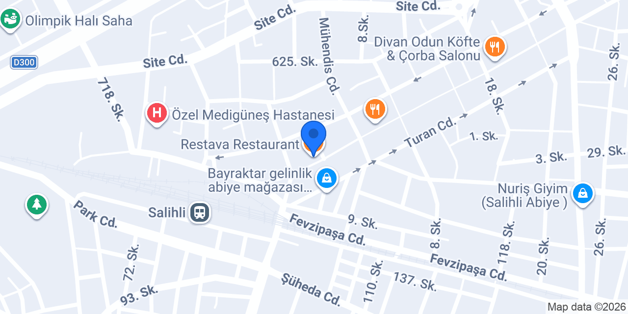 Restava Restaurant konumu
