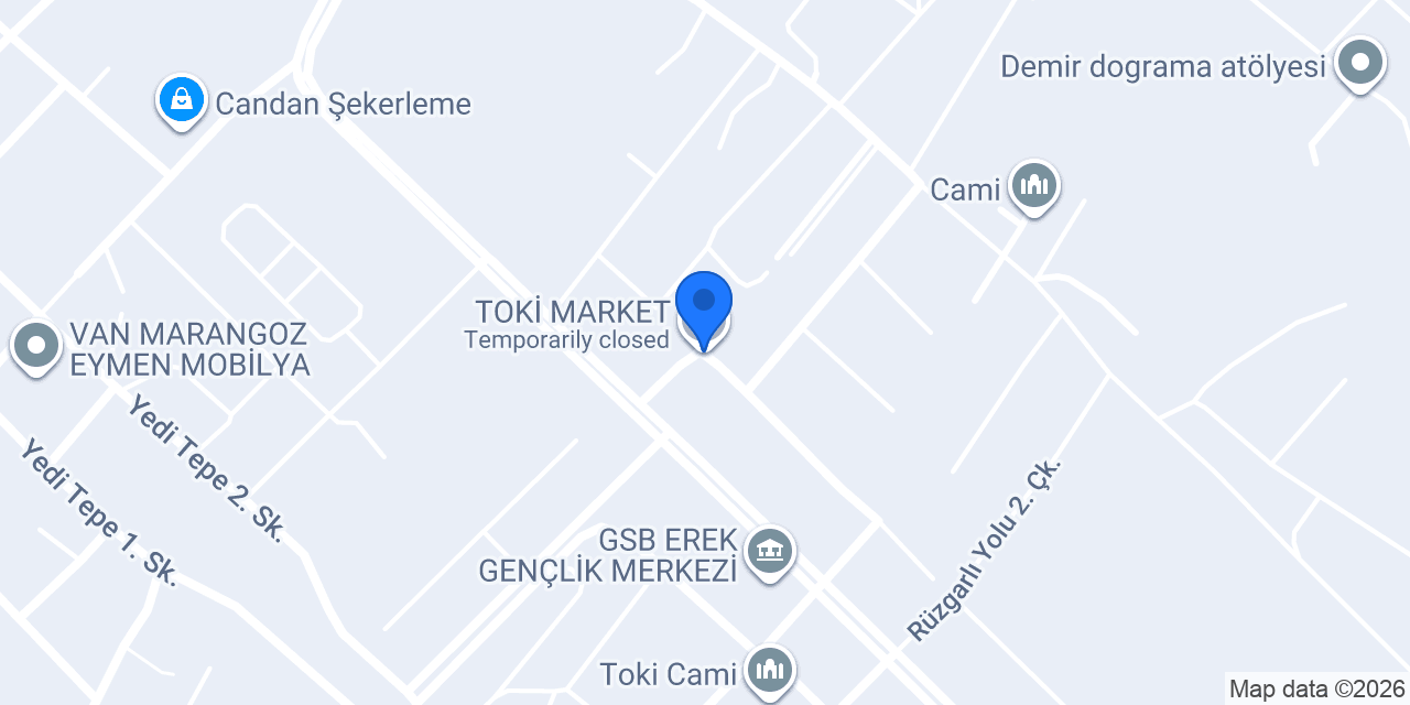 TOKİ MARKET konumu