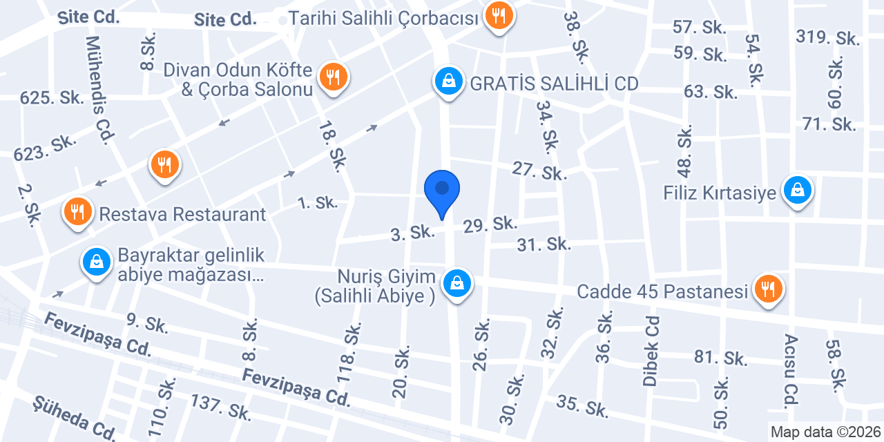 Seç Ayakkabı konumu