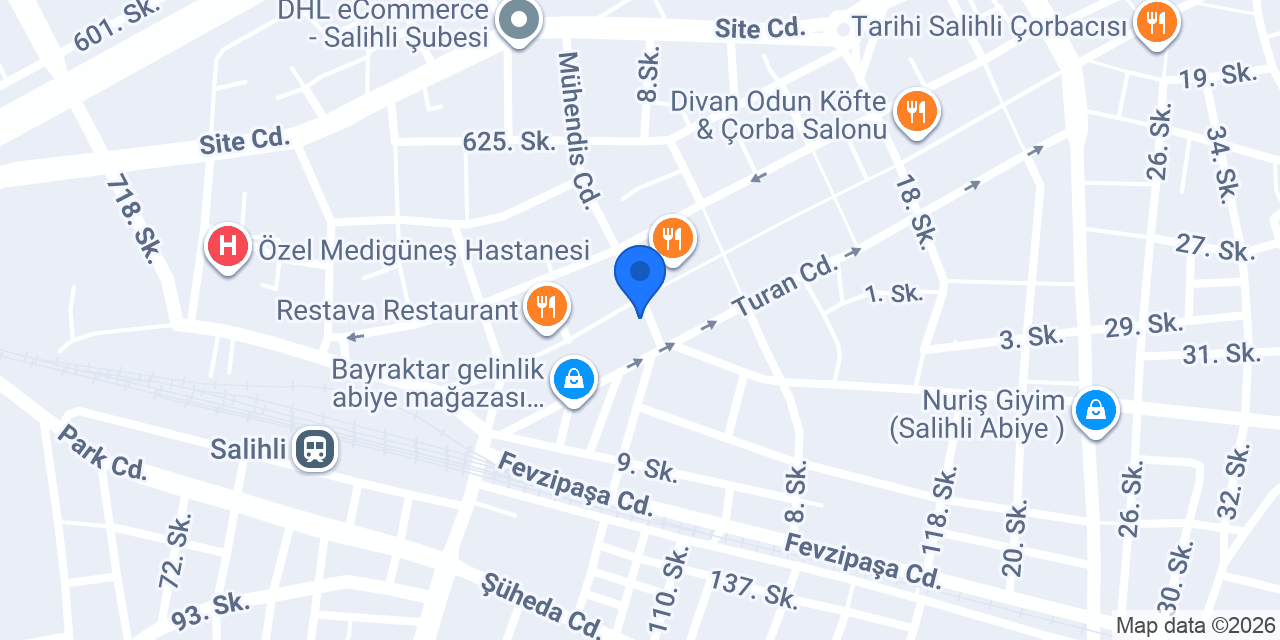 Gür eczanesi konumu