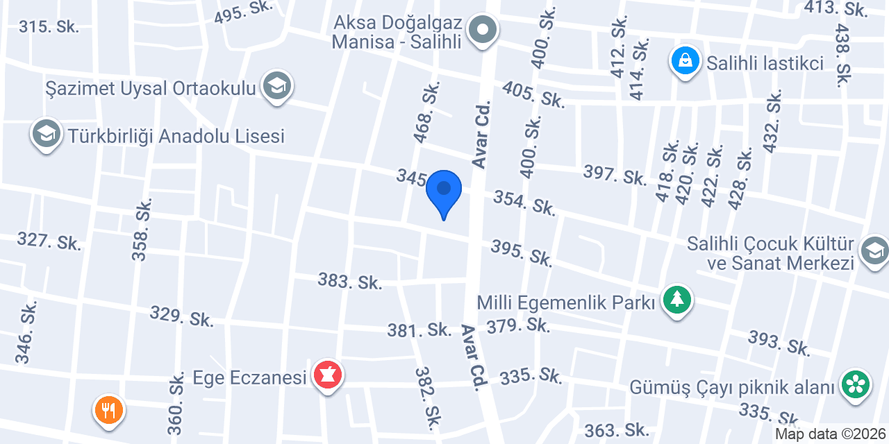 Salihli parti dünyası konumu