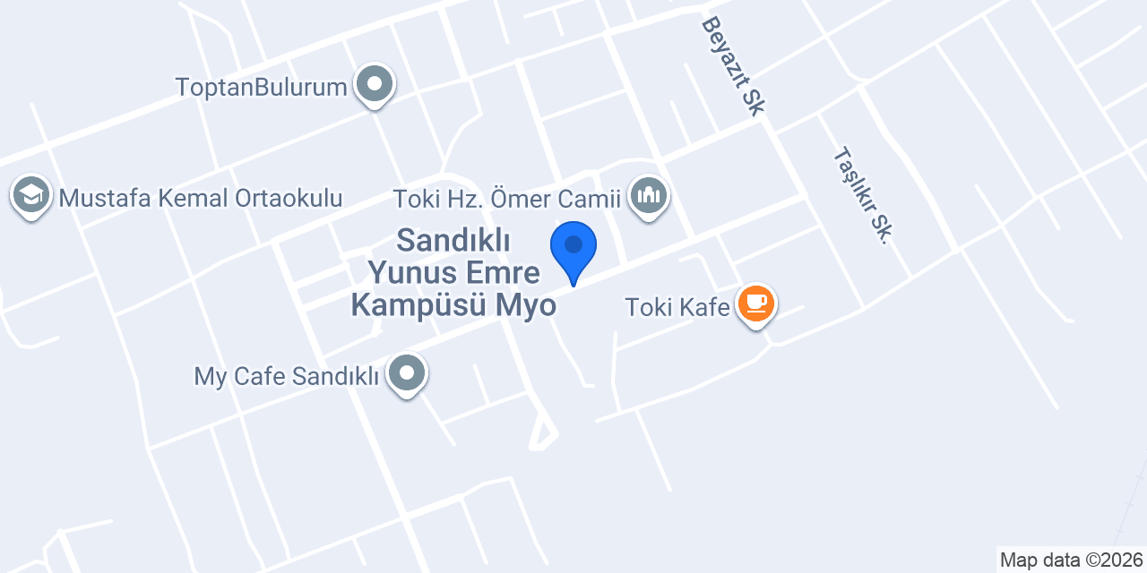 Sandikli Gün ışığı tost & tatlı konumu