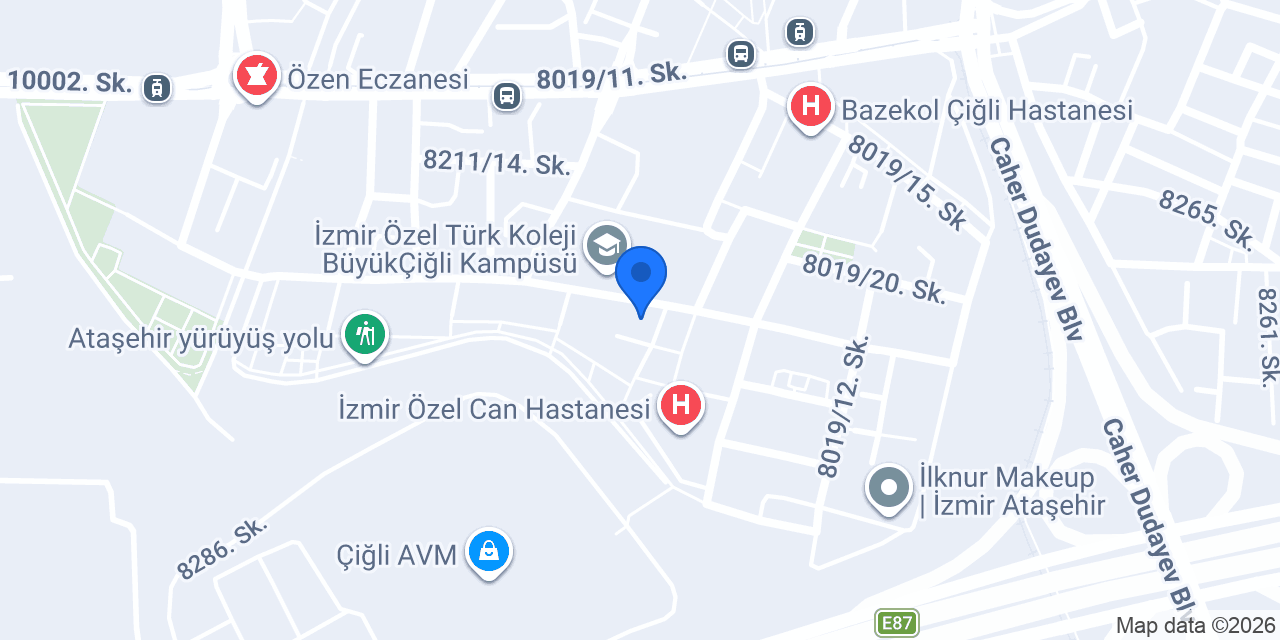 Eymi Kids Karşıyaka konumu