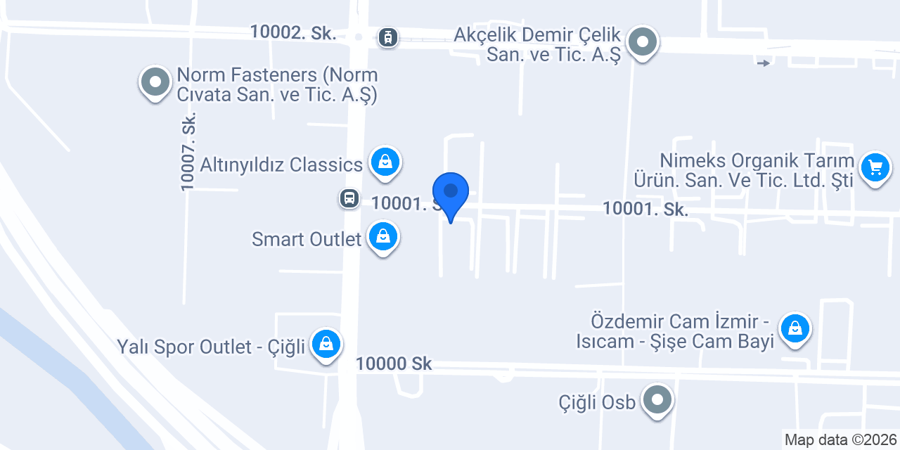 As Baskı Nakış Örme Tekstil San. ve Tic. A.Ş. konumu