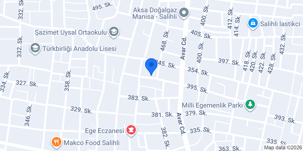 Erçe Ticaret konumu