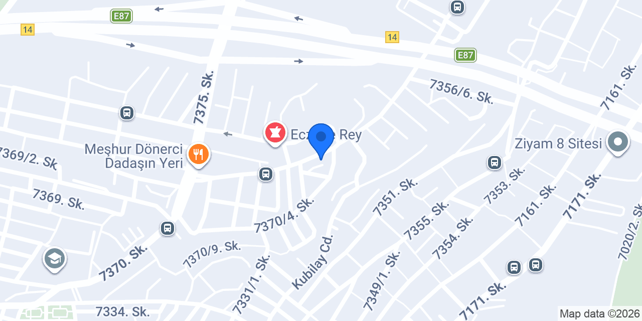 Yeni Ceren Eczanesi konumu