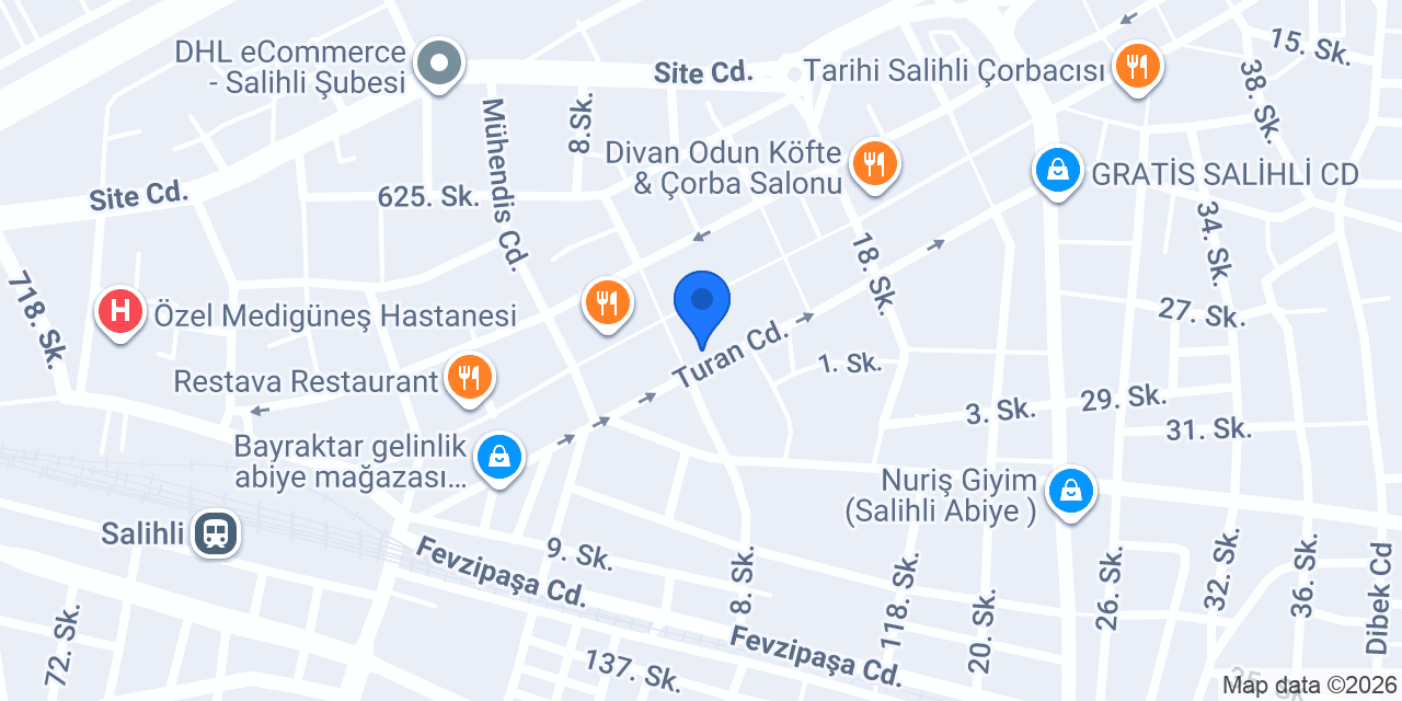 Salihli Terzi Serkan konumu